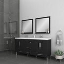 Alya Bath Ripley 67" Black Double Vanity with Sink AT-8063-B