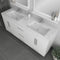 Alya Bath Ripley 67" White Double Vanity with Sink AT-8063-W