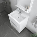 Alya Bath Ripley 24" White Vanity with Sink AT-8080-W