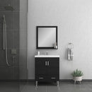 Alya Bath Ripley 30" Black Vanity with Sink AT-8085-B