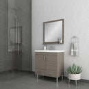 Alya Bath Ripley 30" Gray Vanity with Sink AT-8085-G