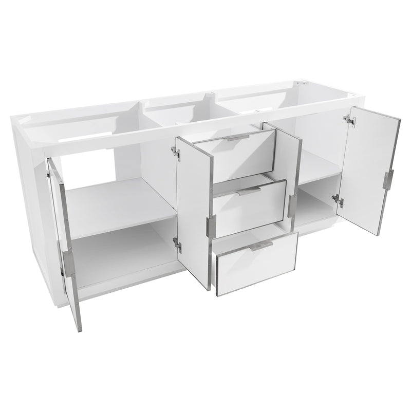 Avanity Austen 72 inch Vanity Only AUSTEN-V72-WTS