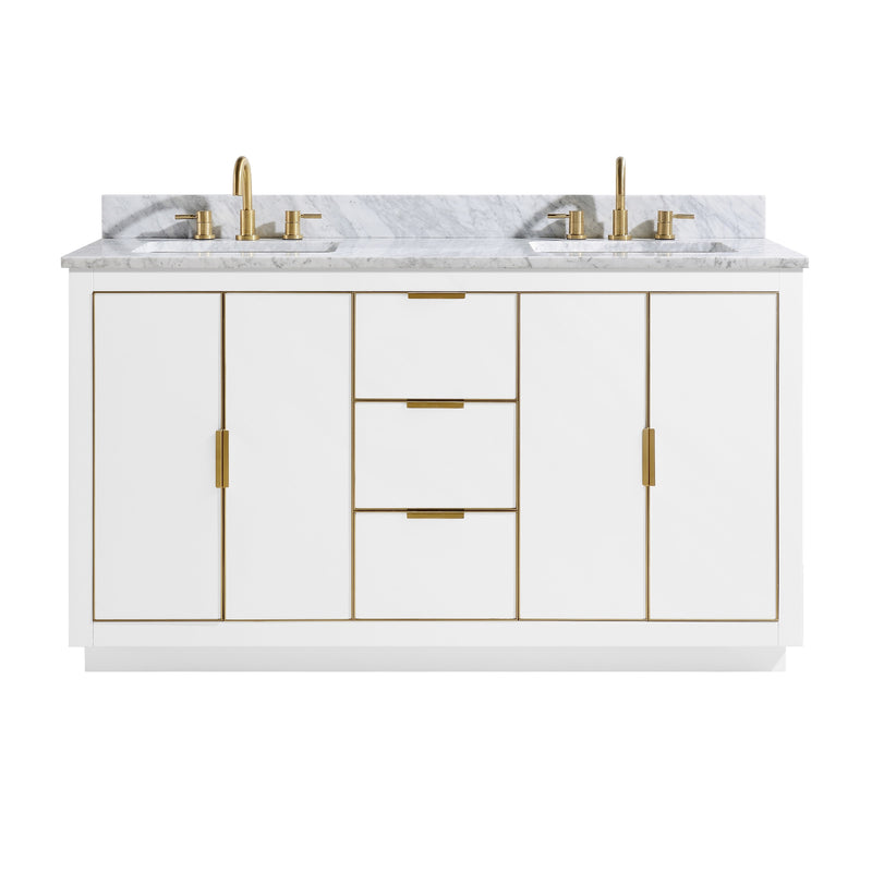 Avanity Austen 61 inch Vanity Combo AUSTEN-VS61-WTG-C