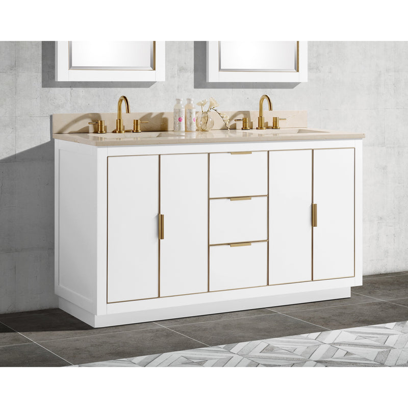 Avanity Austen 61 inch Vanity Combo AUSTEN-VS61-WTG-D