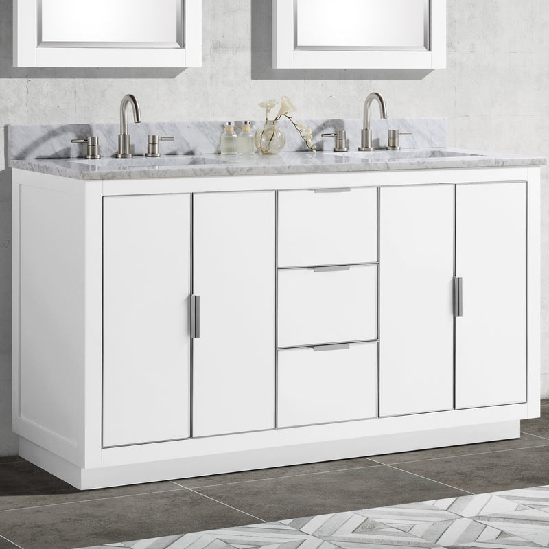 Avanity Austen 61 inch Vanity Combo AUSTEN-VS61-WTS-C