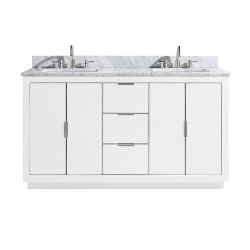 Avanity Austen 61 inch Vanity Combo AUSTEN-VS61-WTS-C