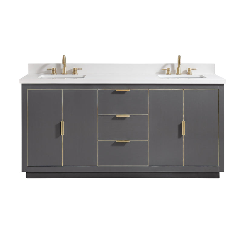 Avanity Austen 73 inch Vanity Combo AUSTEN-VS73-TGG-WQ