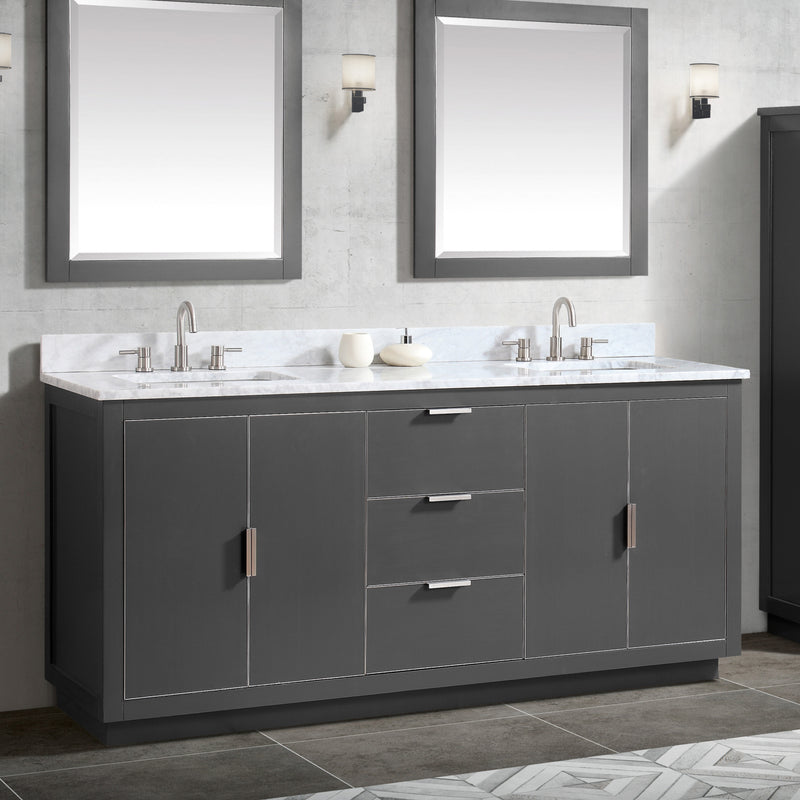 Avanity Austen 73 inch Vanity Combo AUSTEN-VS73-TGS-C