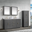 Avanity Austen 61 inch Vanity Combo AUSTEN-VS61-TGG-C