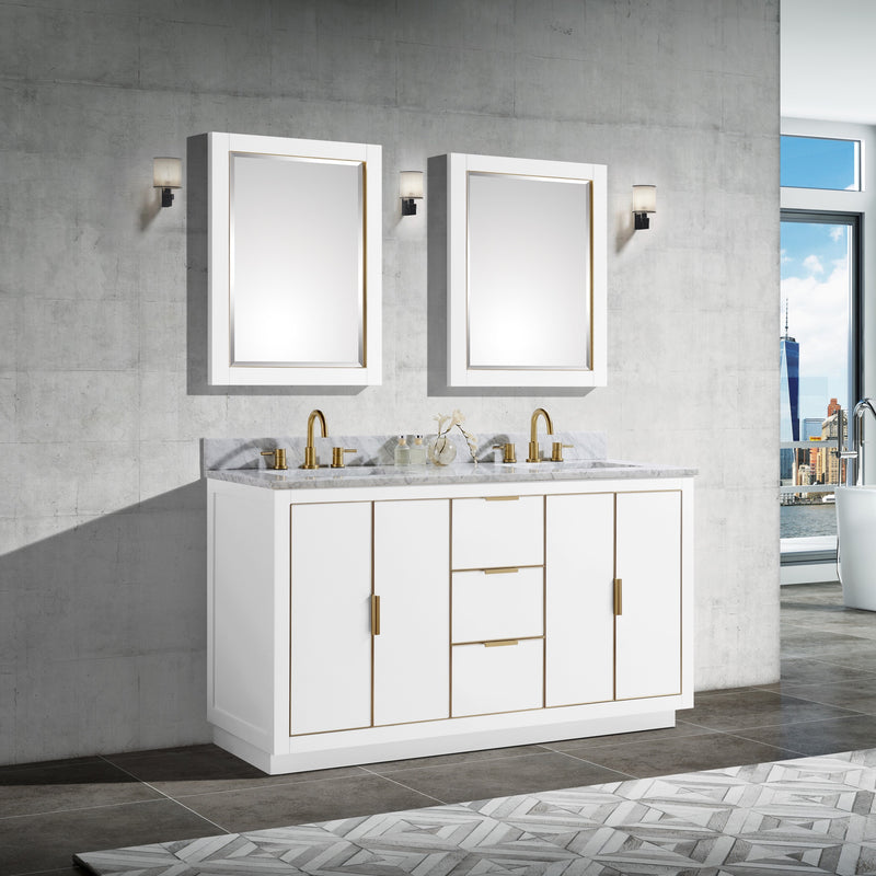 Avanity Austen 61 inch Vanity Combo AUSTEN-VS61-WTG-C