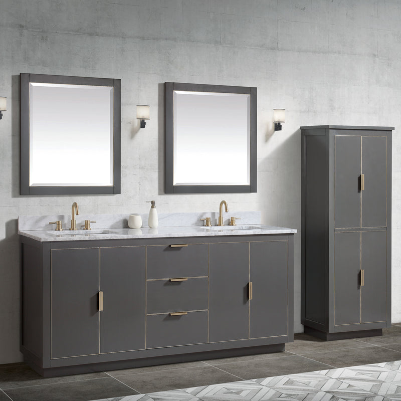 Avanity Austen 72 inch Vanity Only AUSTEN-V72-TGG