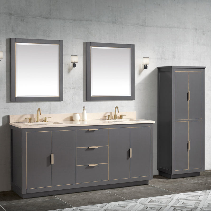 Avanity Austen 73 inch Vanity Combo AUSTEN-VS73-TGG-D