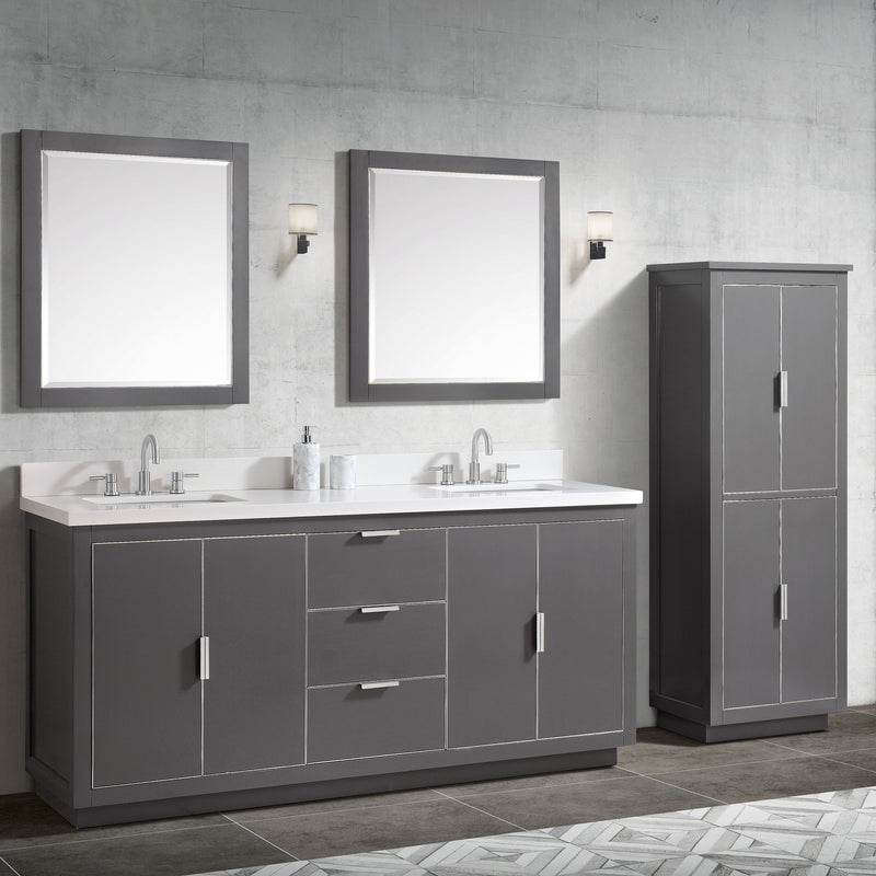 Avanity Austen 73 inch Vanity Combo AUSTEN-VS73-TGS-WQ