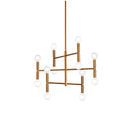 Dainolite 12 Light Chandelier Vintage Bronze Finish AVA-2012C-VB