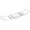 Water Creation Expandable Bath Caddy For The Elegant Tub in Chrome Finish BC-0001-01