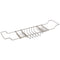 Water Creation Expandable Bath Caddy For The Elegant Tub in Brushed Nickel Finish BC-0001-02