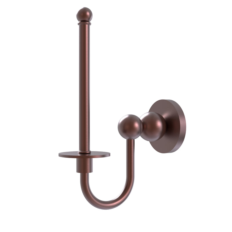 Allied Brass Bolero Collection Upright Toilet Tissue Holder BL-24U-CA