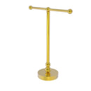 Allied Brass Vanity Top 2 Arm Guest Towel Holder BL-52-PB