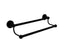 Allied Brass Bolero Collection 24 Inch Double Towel Bar BL-72-24-BKM