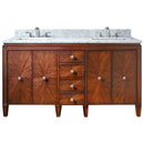 Avanity Brentwood 61 inch Vanity Combo BRENTWOOD-VS61-NW-C