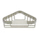 Allied Brass Corner Soap Basket BSK-10ST-PNI