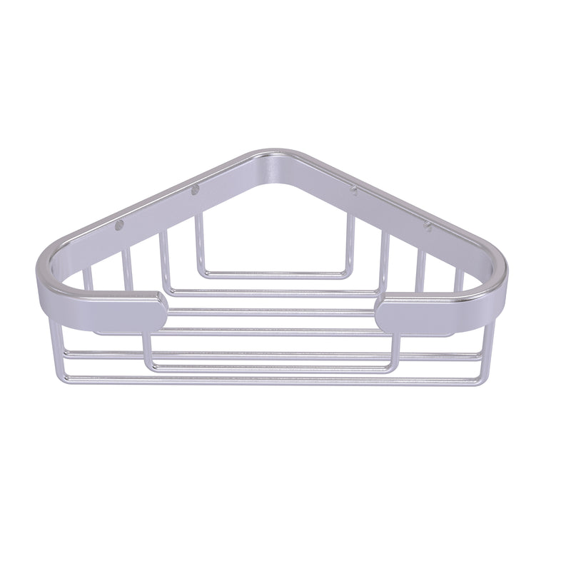 Allied Brass Corner Soap Basket BSK-10ST-SCH