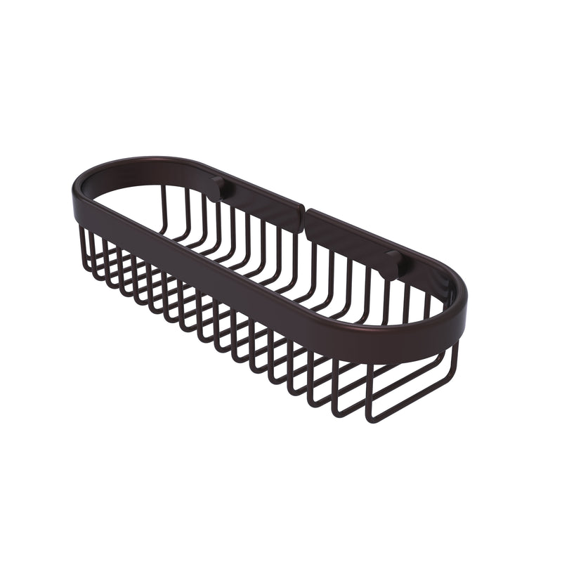 Allied Brass Oval Toiletry Wire Basket BSK-200LA-ABZ