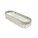 Allied Brass Oval Toiletry Wire Basket BSK-200LA-PNI