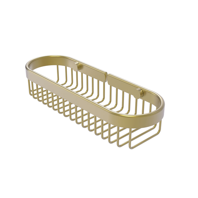 Allied Brass Oval Toiletry Wire Basket BSK-200LA-SBR