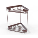 Allied Brass Double Tier Corner Shower Basket BSK-20DT-CA