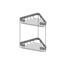 Allied Brass Double Tier Corner Shower Basket BSK-20DT-GYM