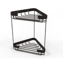 Allied Brass Double Tier Corner Shower Basket BSK-20DT-ORB