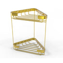 Allied Brass Double Tier Corner Shower Basket BSK-20DT-PB