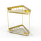 Allied Brass Double Tier Corner Shower Basket BSK-20DT-PB