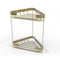 Allied Brass Double Tier Corner Shower Basket BSK-20DT-SBR