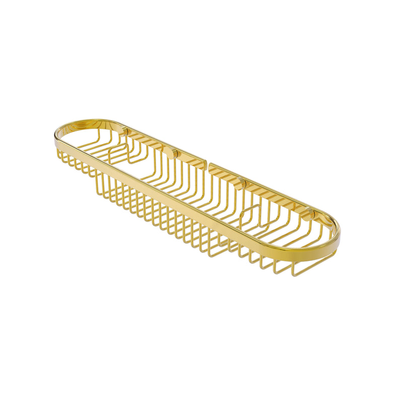 Allied Brass Oval Combination Shower Basket BSK-275LA-PB