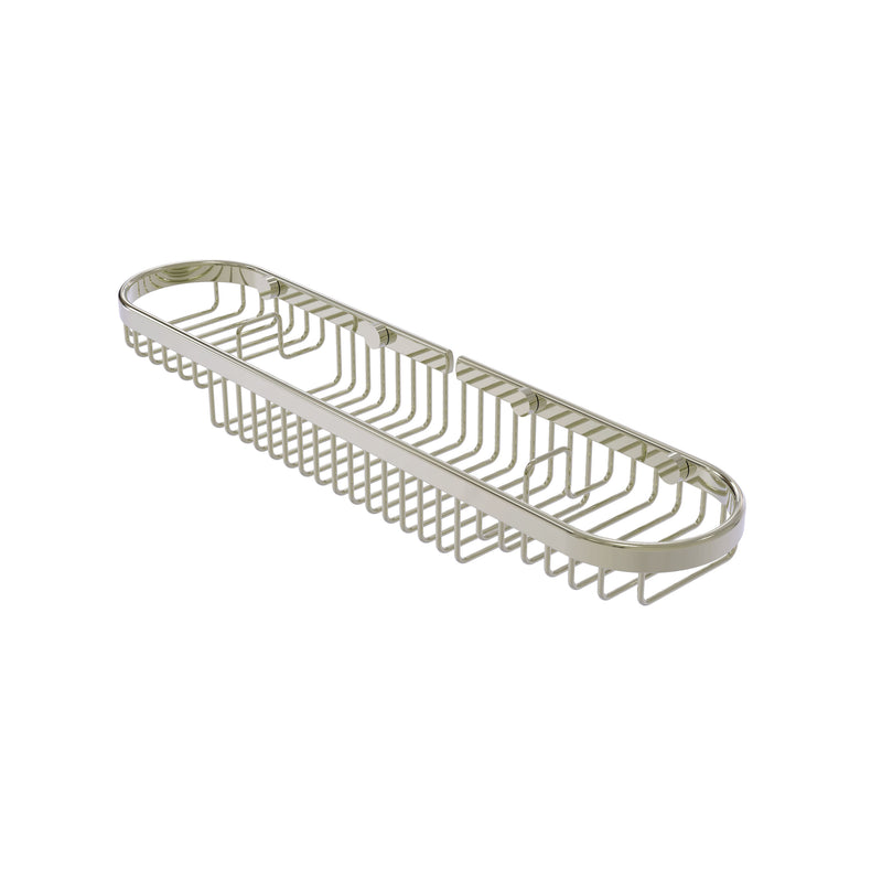 Allied Brass Oval Combination Shower Basket BSK-275LA-PNI