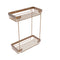 Allied Brass Double Tier Rectangular Toiletry Shower Basket BSK-60DR-BBR