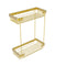 Allied Brass Double Tier Rectangular Toiletry Shower Basket BSK-60DR-PB