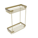 Allied Brass Double Tier Rectangular Toiletry Shower Basket BSK-60DR-SBR