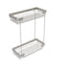 Allied Brass Double Tier Rectangular Toiletry Shower Basket BSK-60DR-SN