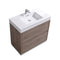 Kubebath Bliss 36" Butternut Free Standing Vanity