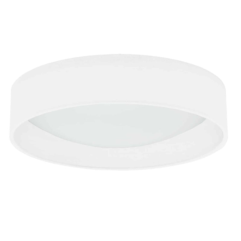 Dainolite 15" Flush Mount Ivory Shade CFLD-1522-198F