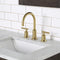 Water Creation Chestnut 60" Double Sink Carrara White Marble Countertop Vanity In Brown Oak with Grooseneck Faucets CH60CW06BK-000BL1406