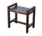 DecoTeak Espalier 20" Teak Lattice Shower Bench with LiftAid Arms