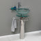 Fresca Ovale 24" Modern Glass Bathroom Pedestal CMB1019-V