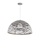 Dainolite 1 Light Pendant Millstone Finish  COR-161P-MN