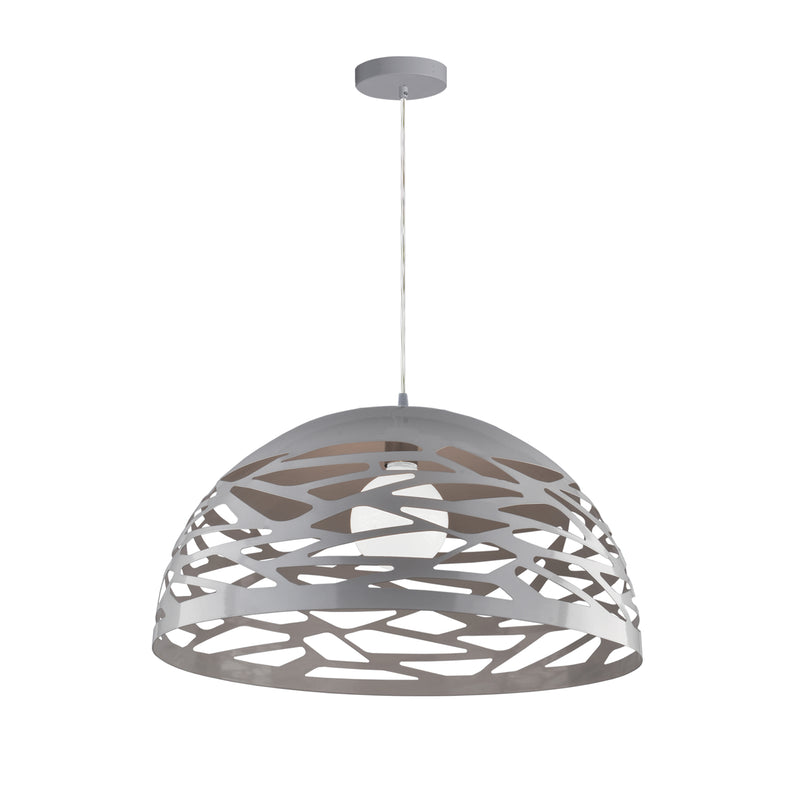 Dainolite 1 Light Pendant Millstone Finish  COR-161P-MN