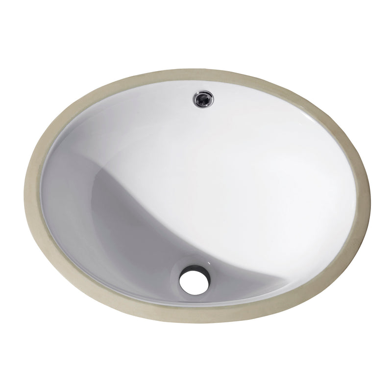 Avanity 16 inch Undermount Sink CUM16WT