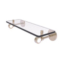 Allied Brass Clearview Collection 16 Inch Glass Shelf CV-1-16-PEW